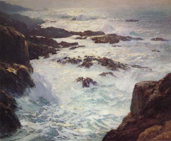 William Ritschel Our Dream Coast of Monterey,aka Glorious Pacific,n.d. oil painting picture